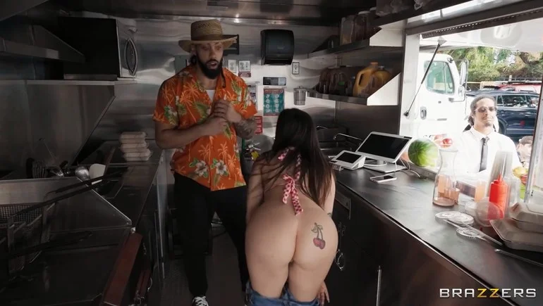 Anna Chambers - Food Truck Serves Big Oily Ass